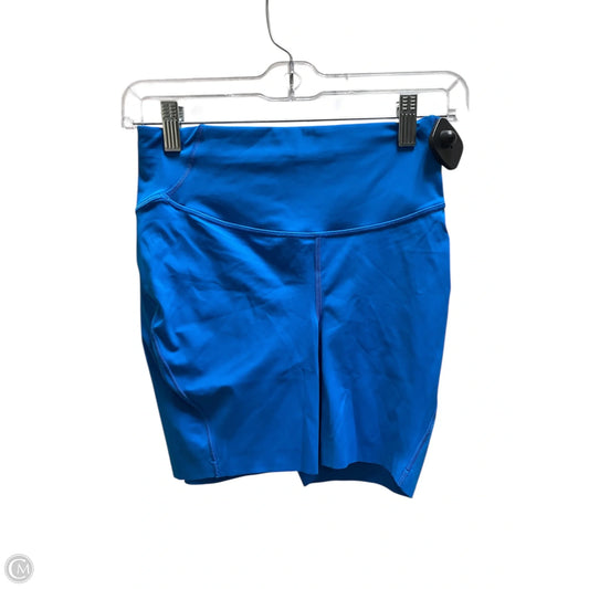 Athletic Shorts By Lululemon In Blue, Size: 6