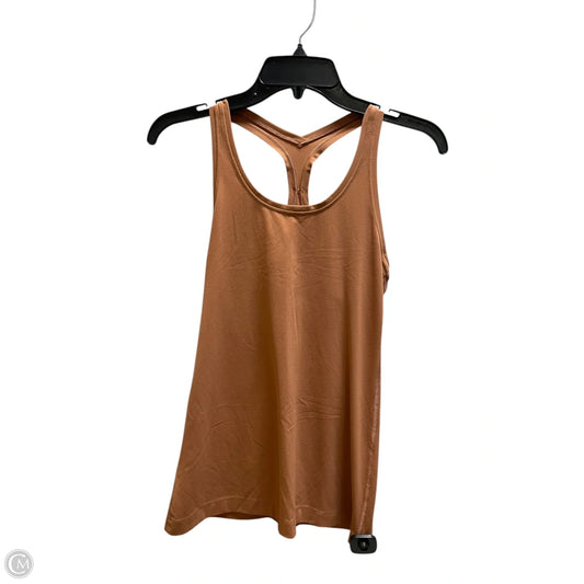 Athletic Tank Top By Lululemon In Brown, Size: S