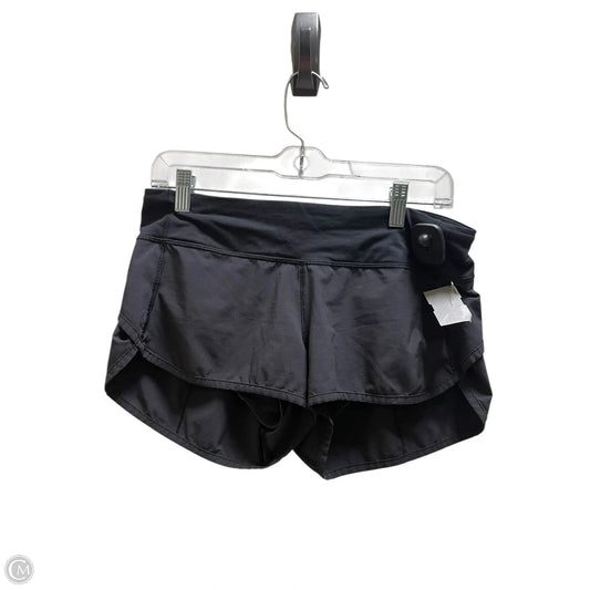 Athletic Shorts By Lululemon In Black, Size: 6
