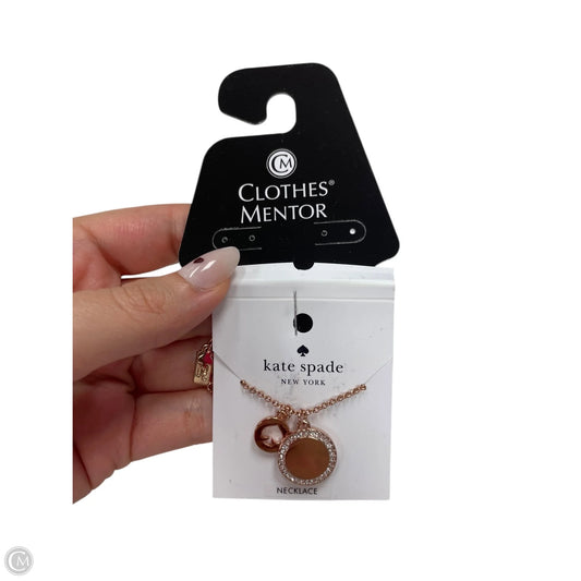 Necklace Designer By Kate Spade