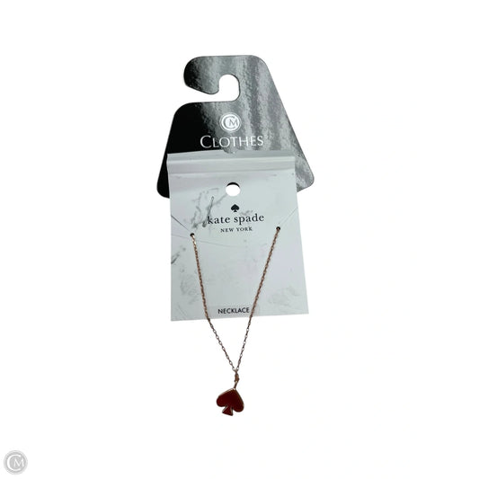 Necklace Designer By Kate Spade