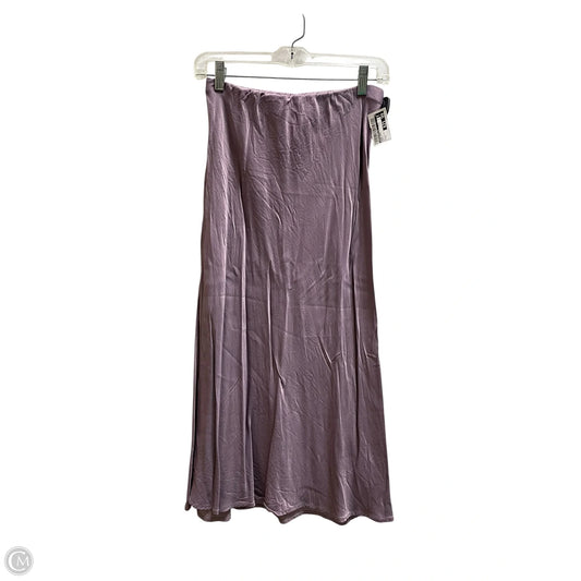 Skirt Maxi By Anthropologie In Purple, Size: 4