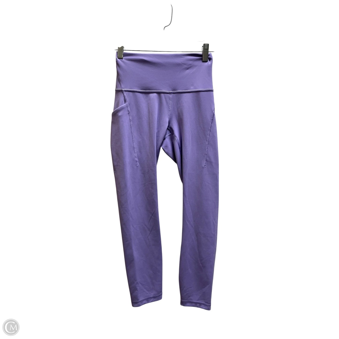 Athletic Leggings By Lululemon In Purple, Size: 4