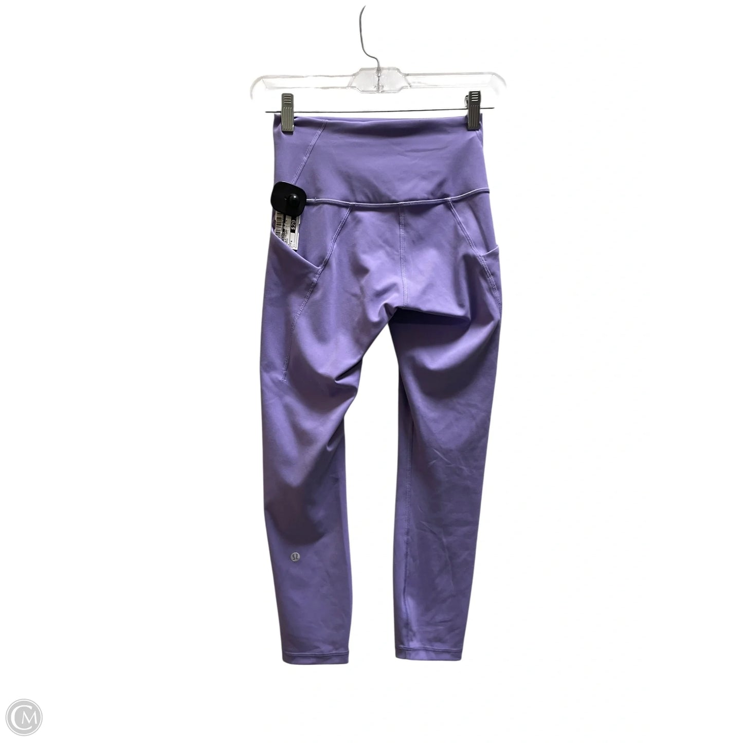Athletic Leggings By Lululemon In Purple, Size: 4