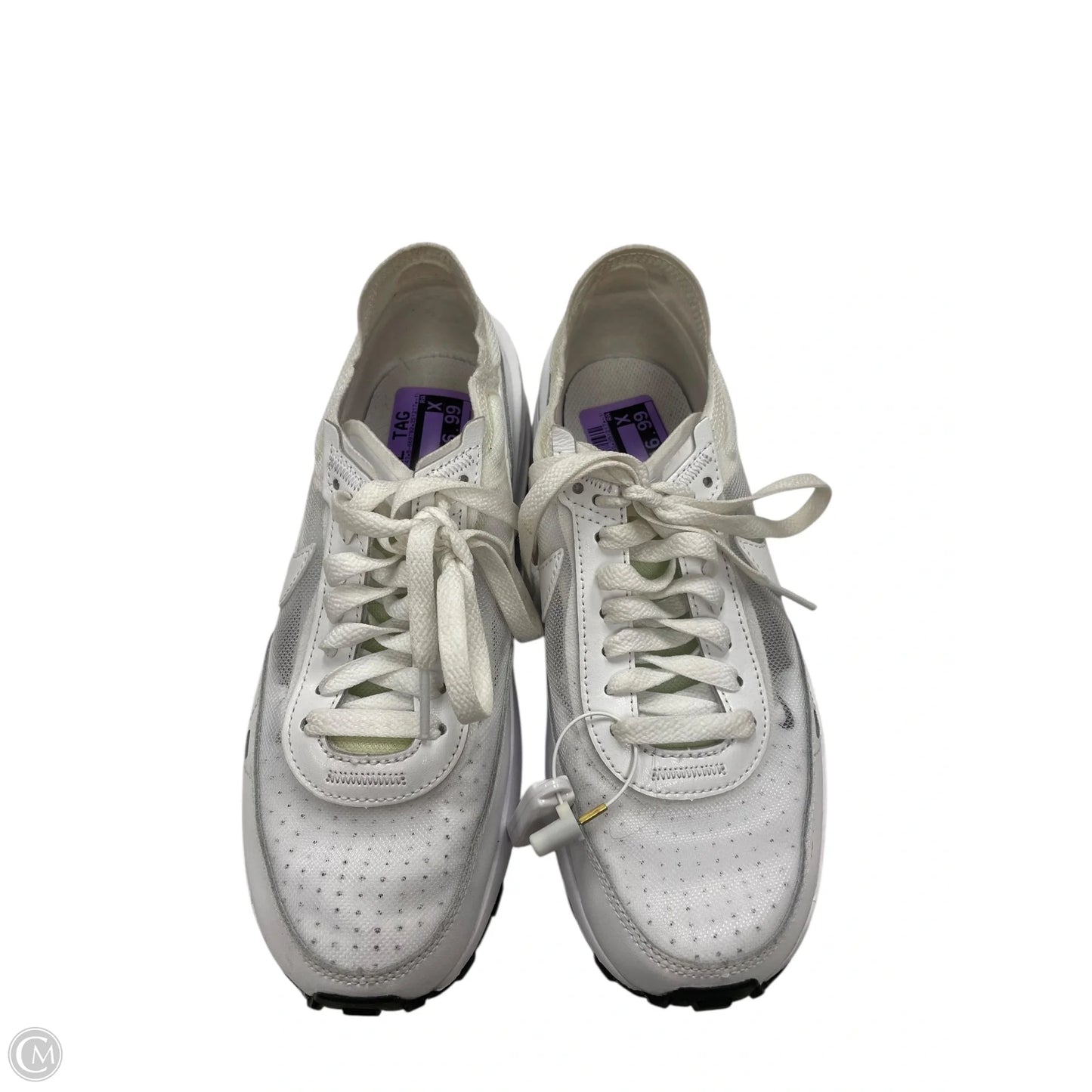 Shoes Athletic By Nike In White, Size: 6