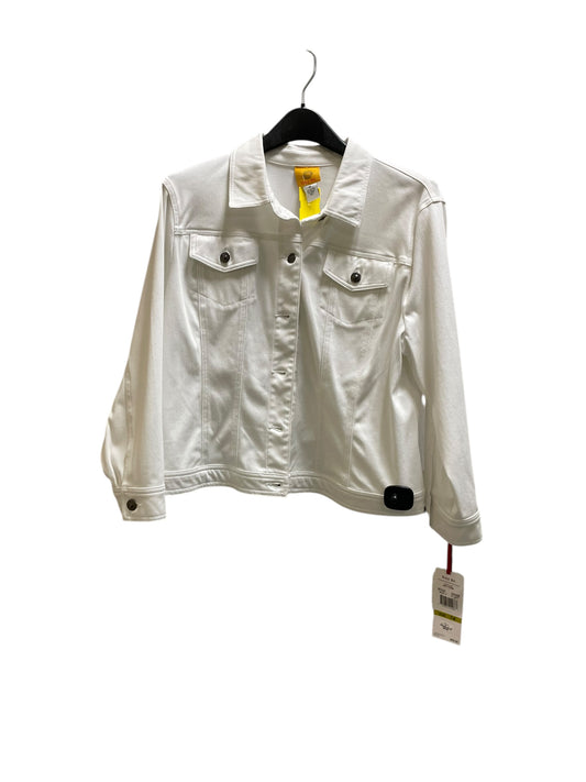 Jacket Other By Ruby Rd In White, Size: Xl