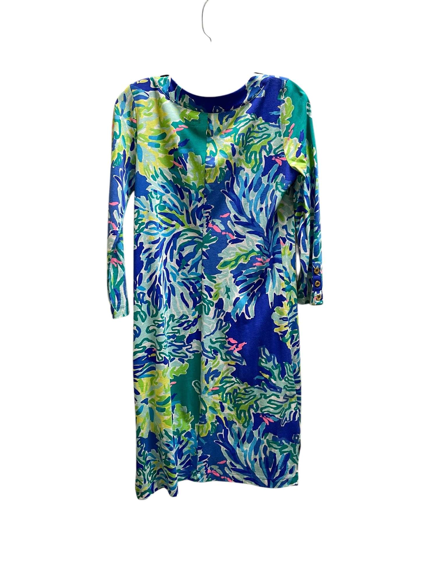 Dress Casual Short By Lilly Pulitzer In Blue, Size: S