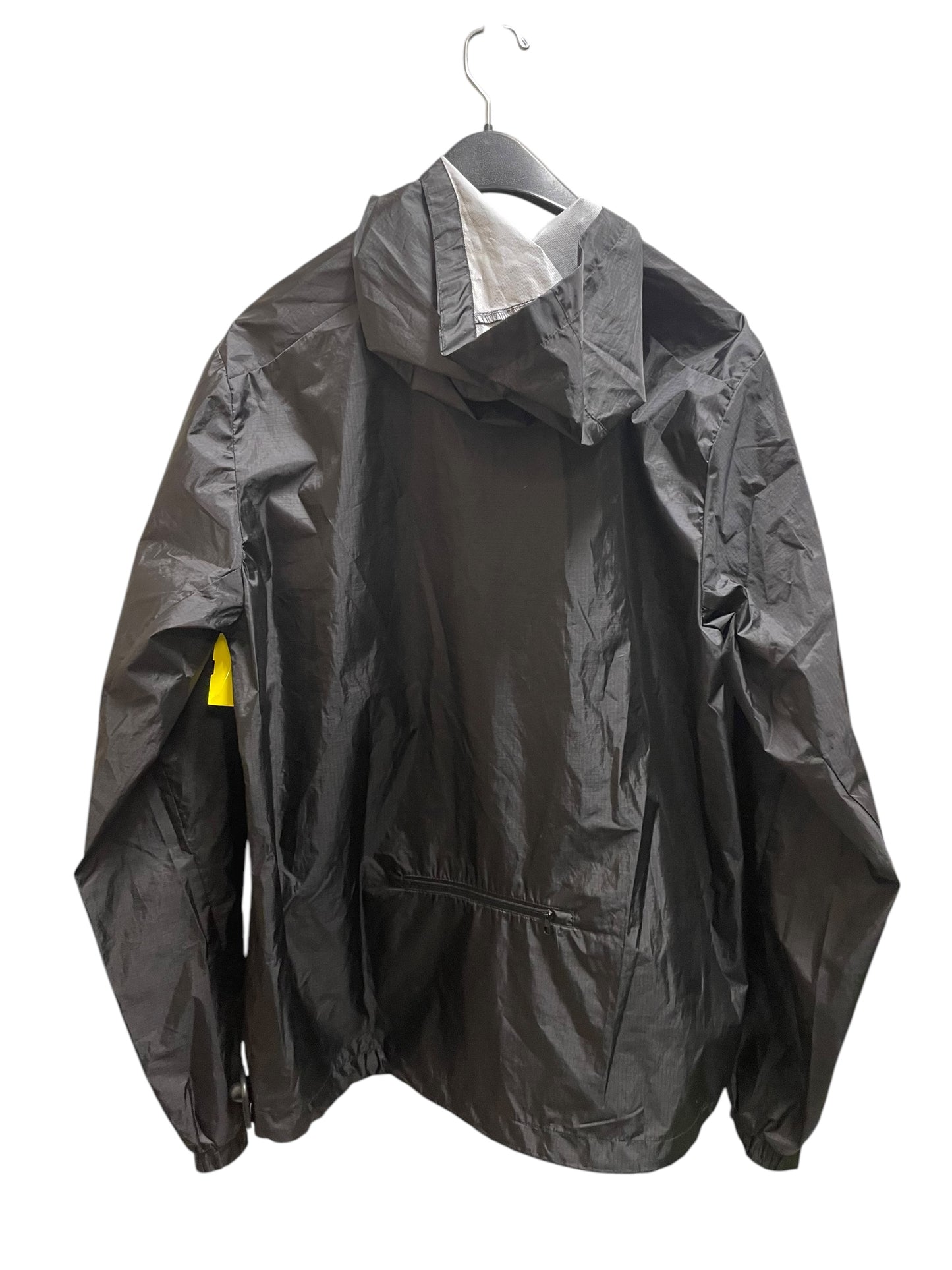 Jacket Windbreaker By Clothes Mentor In Black, Size: M