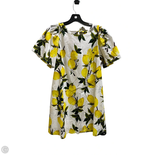 Dress Casual Short By Clothes Mentor In Yellow, Size: S