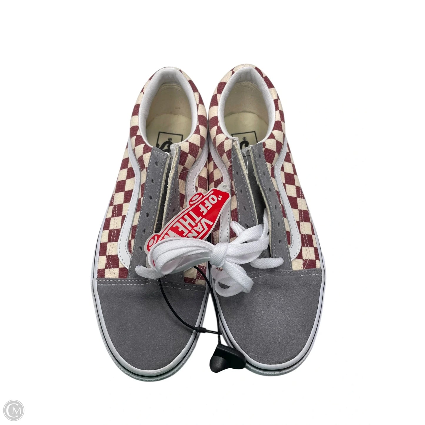 Shoes Sneakers By Vans In Grey, Size: 7.5
