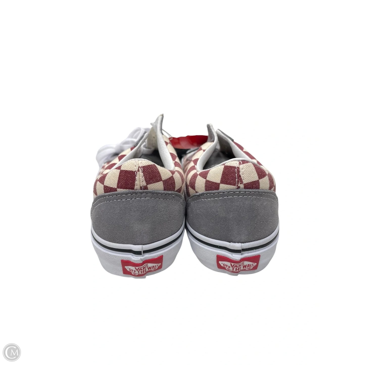 Shoes Sneakers By Vans In Grey, Size: 7.5