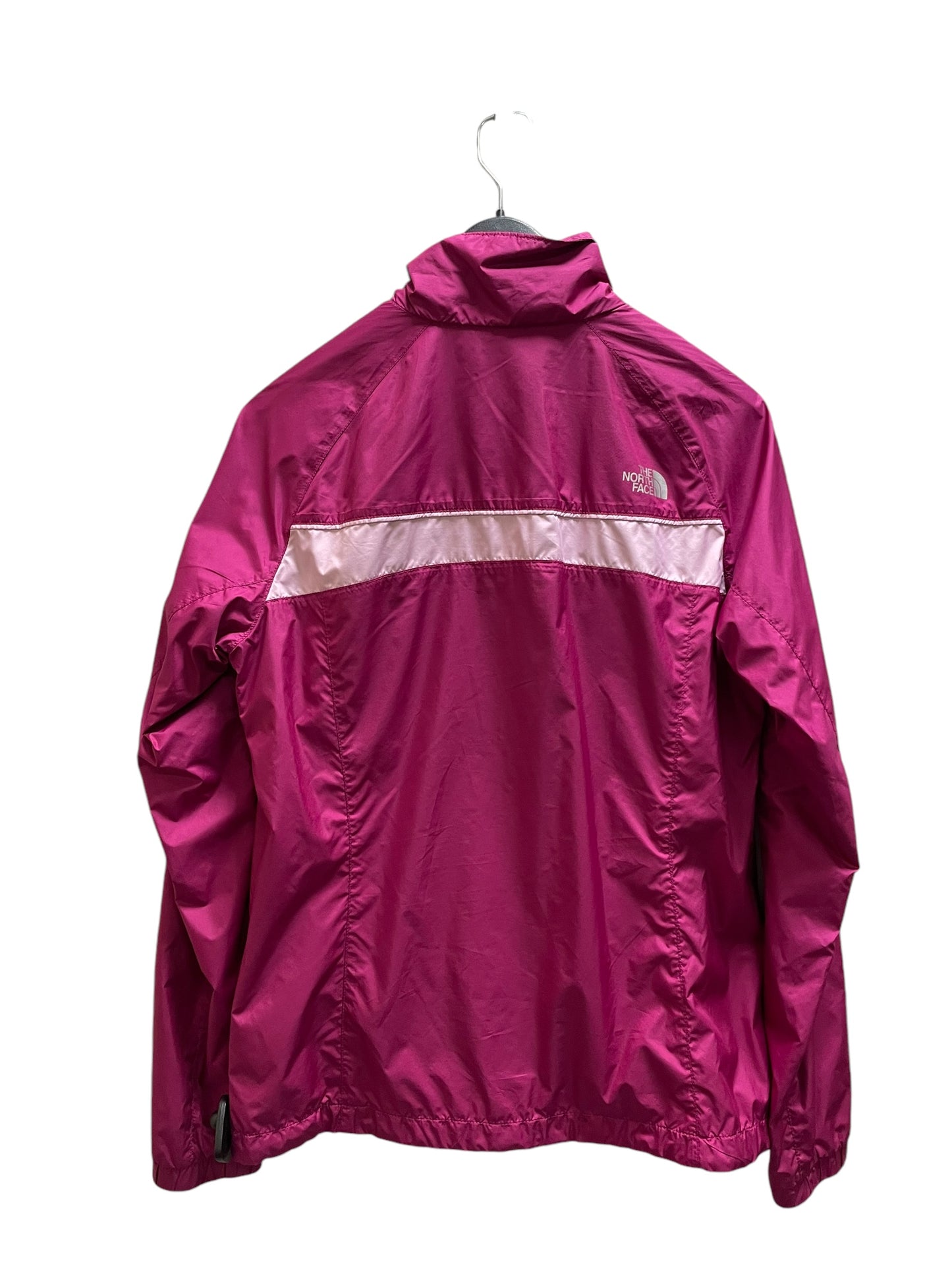 Athletic Jacket By North Face In Pink, Size: M