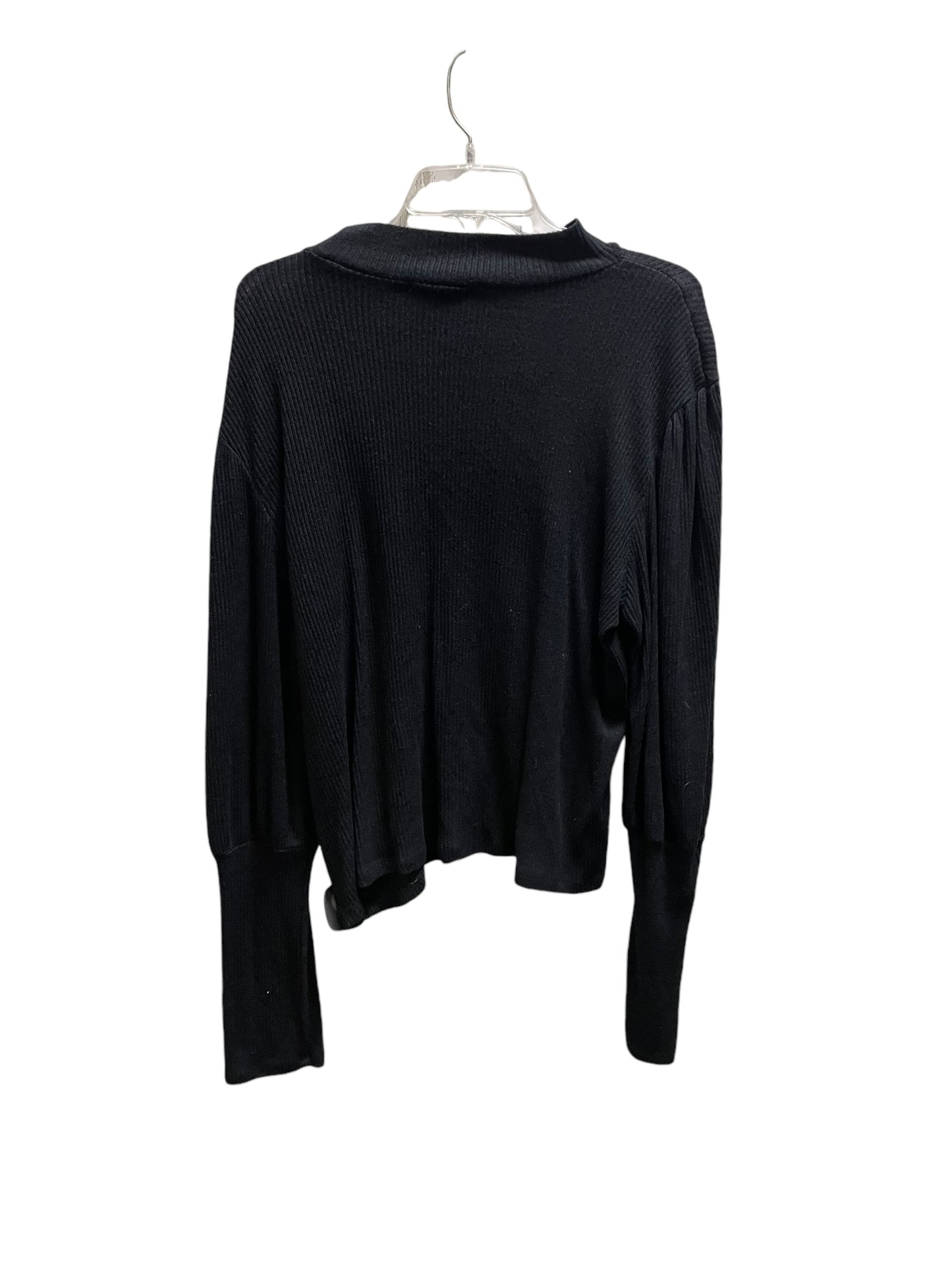 Top Long Sleeve By Ambiance Apparel In Black, Size: 3x