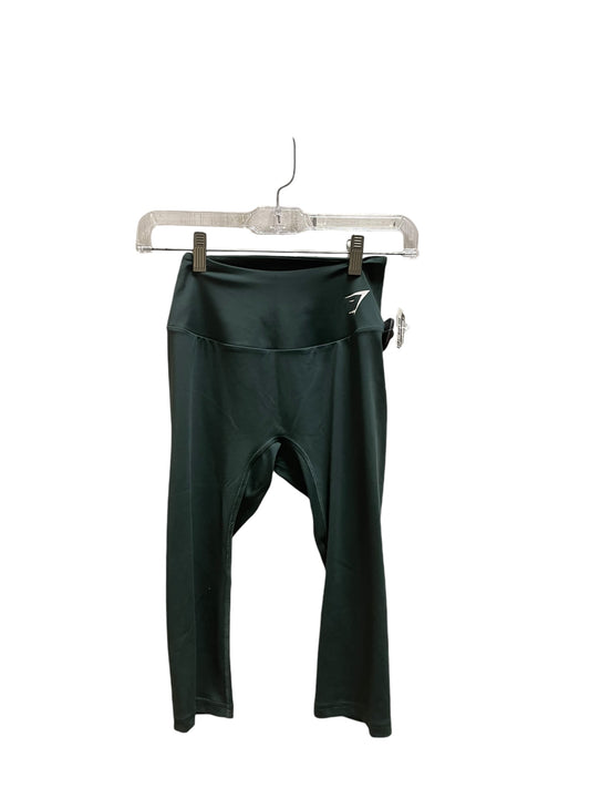 Athletic Capris By Gym Shark In Green, Size: S