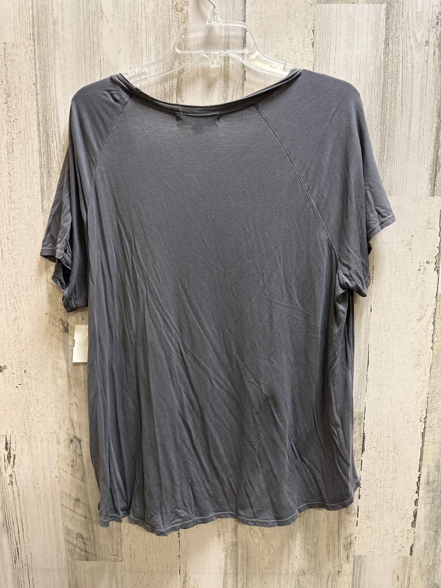 Grey Top Short Sleeve Project Social Tee, Size L