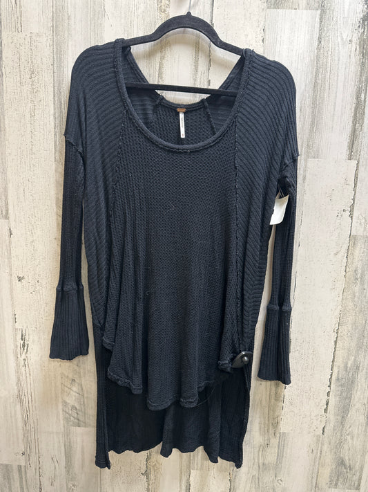 Black Top Long Sleeve Free People, Size M