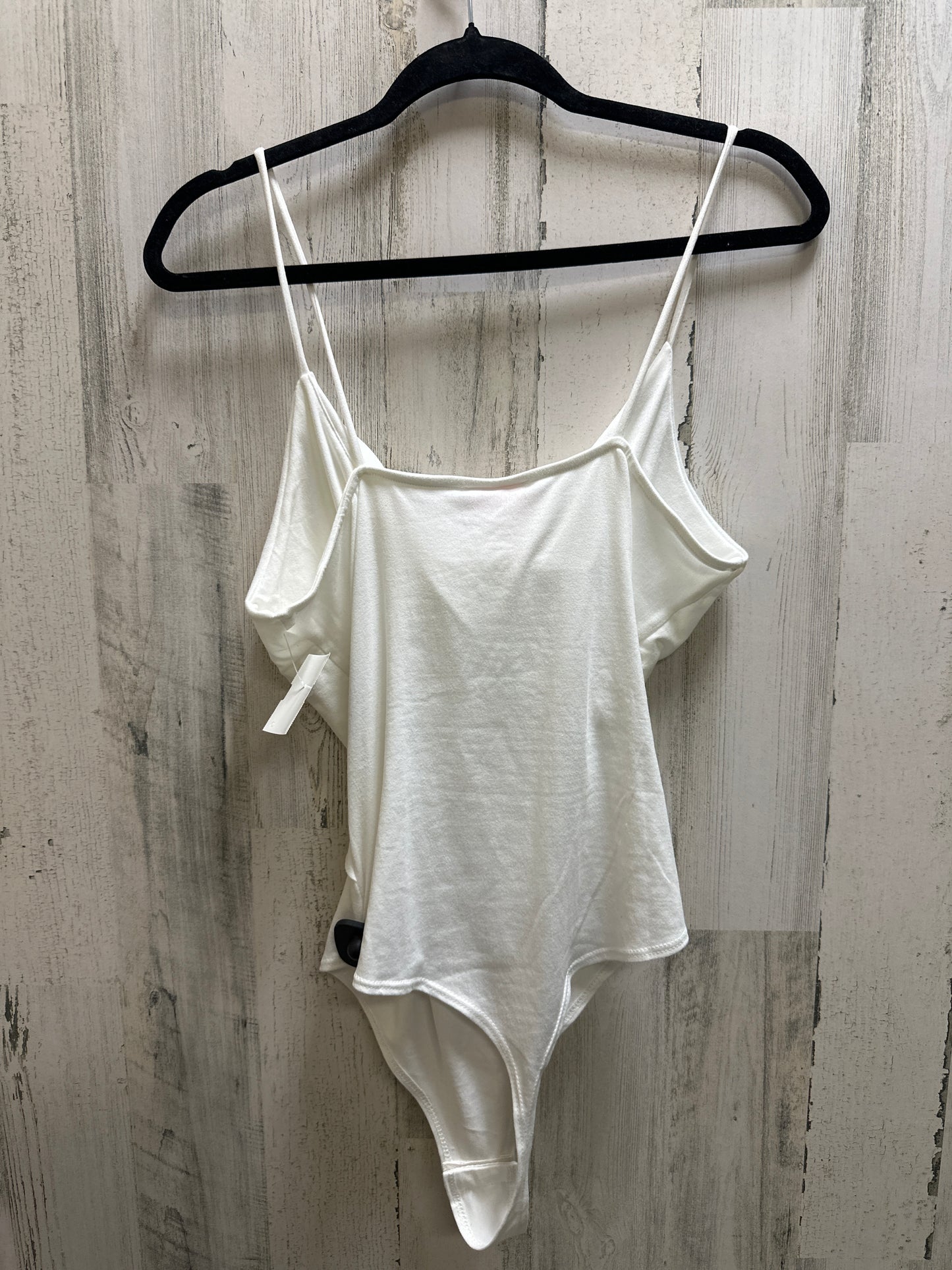 White Bodysuit Pink, Size M