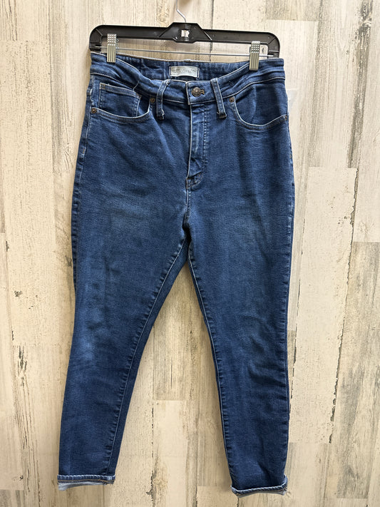 Blue Denim Jeans Skinny Madewell, Size 6