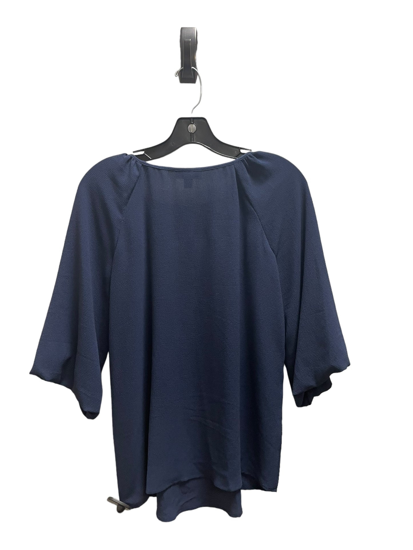 Top Long Sleeve By Charter Club In Blue, Size: Xs