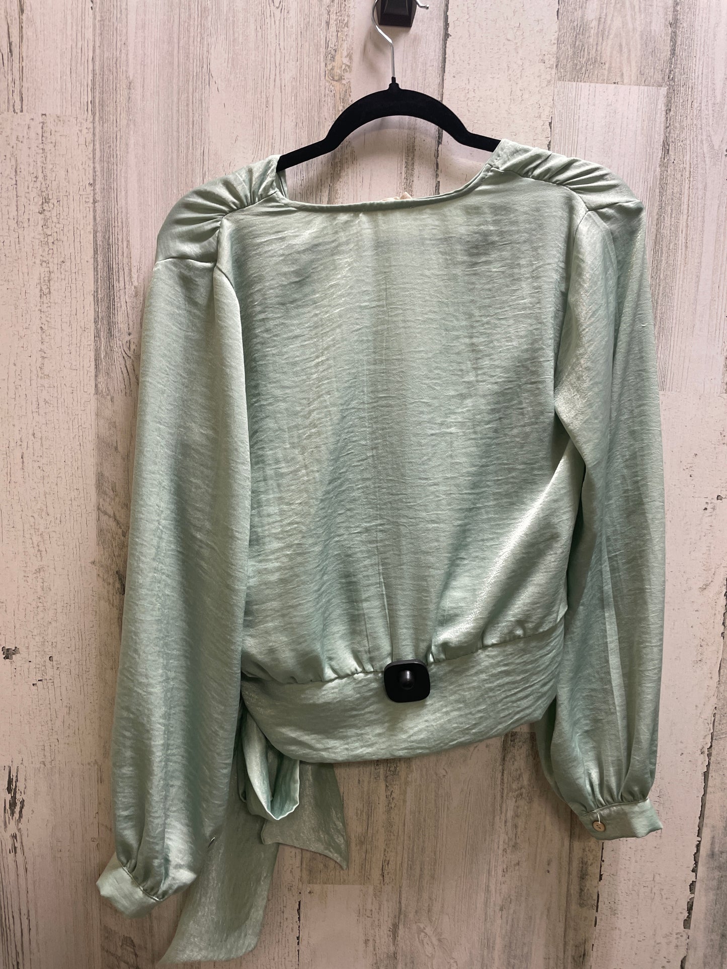 Top Long Sleeve By Altard State In Green, Size: S