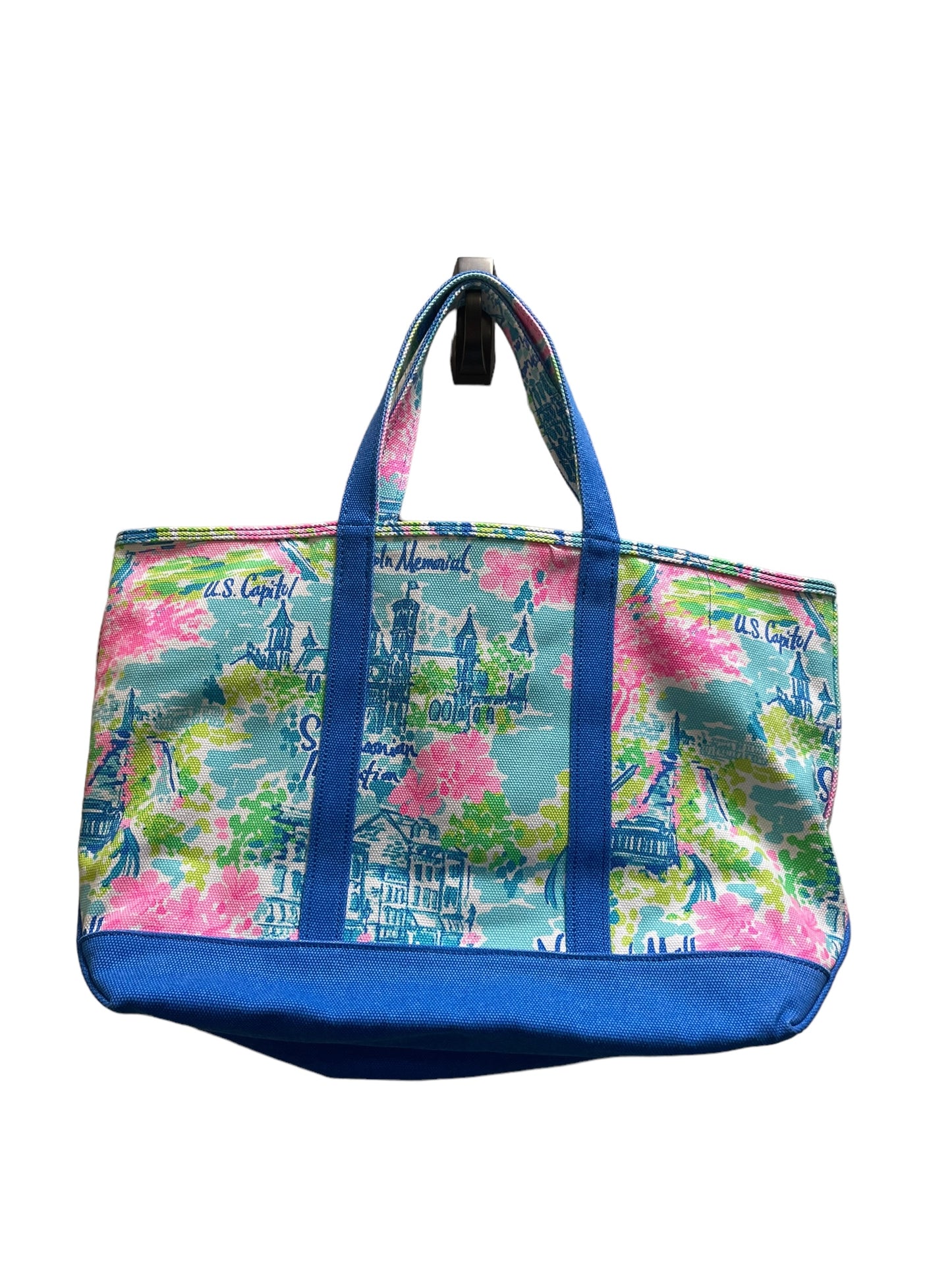 Handbag By Lilly Pulitzer, Size: Large