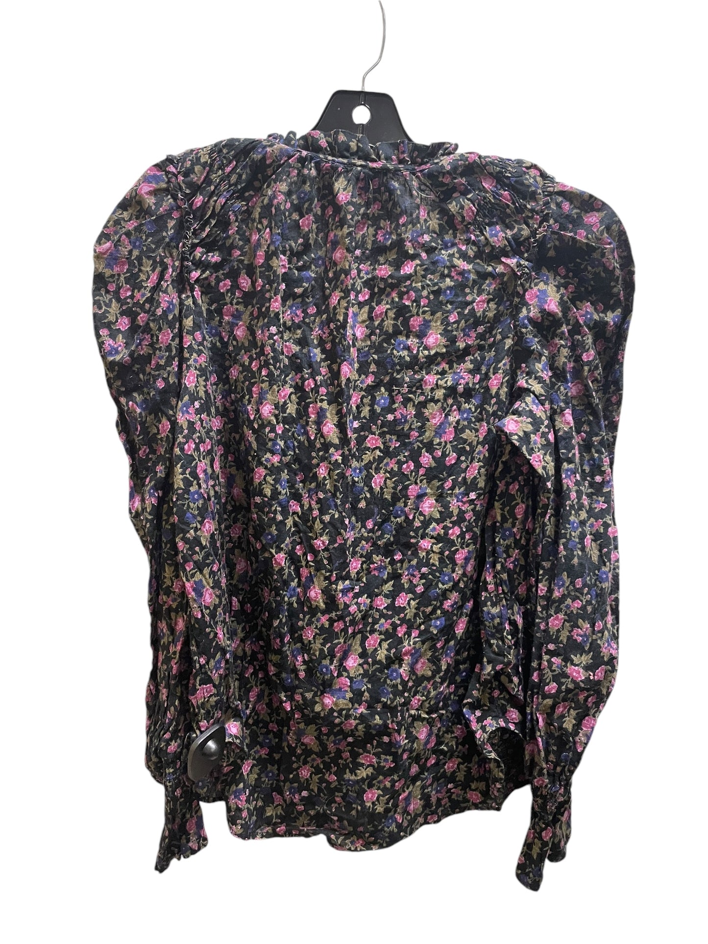 Top Long Sleeve By Free People In Multi-colored, Size: S