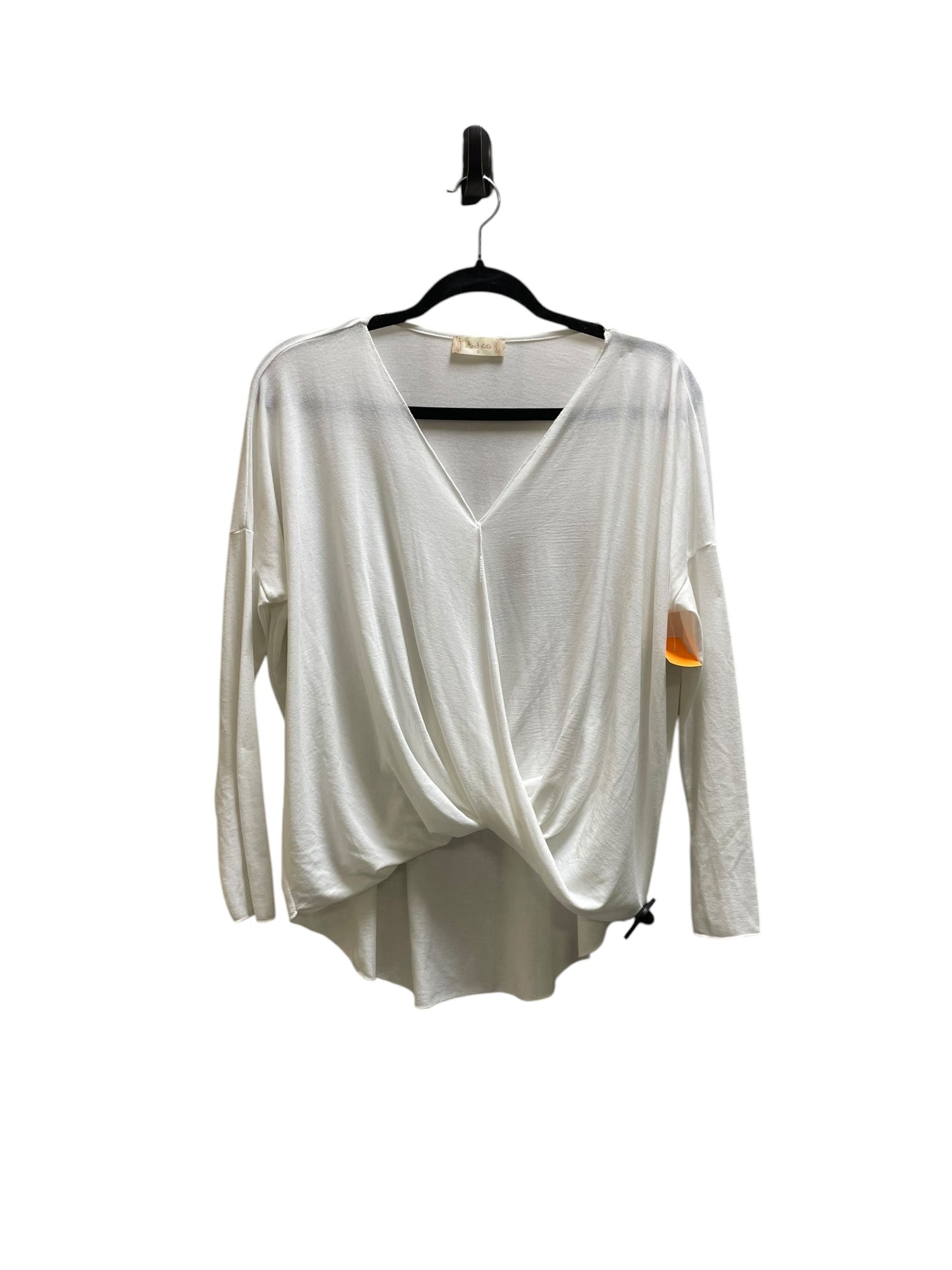 Top Long Sleeve By Altard State In White, Size: S