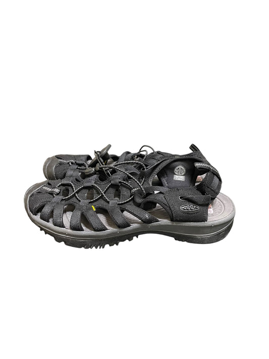 Shoes Flats By Keen In Black, Size: 10