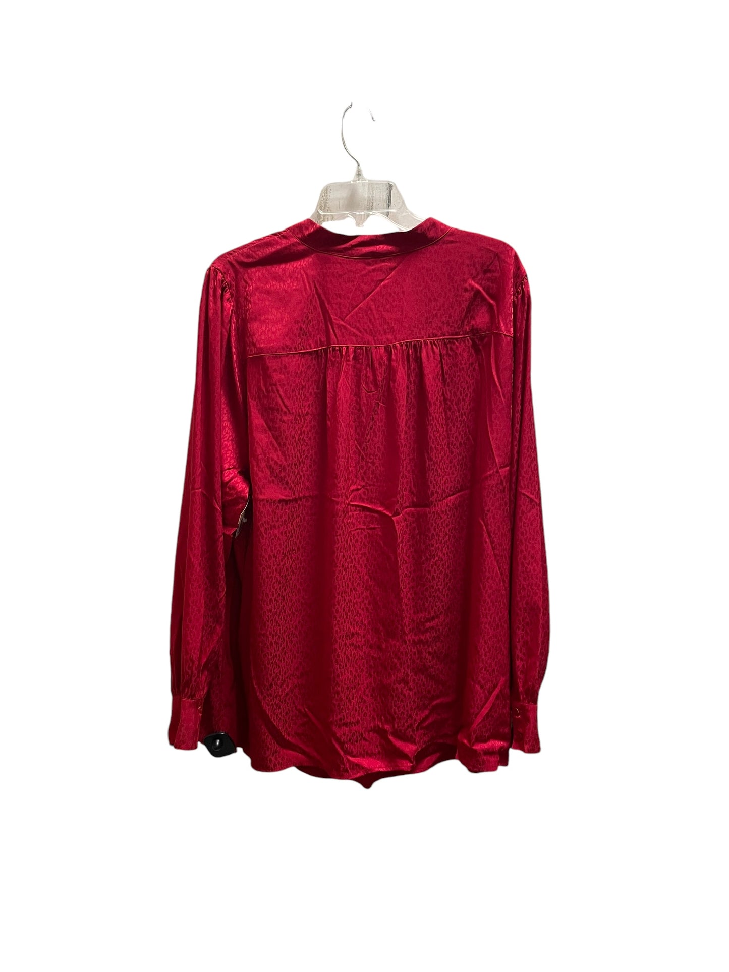 Top Long Sleeve By Torrid In Red, Size: 3x