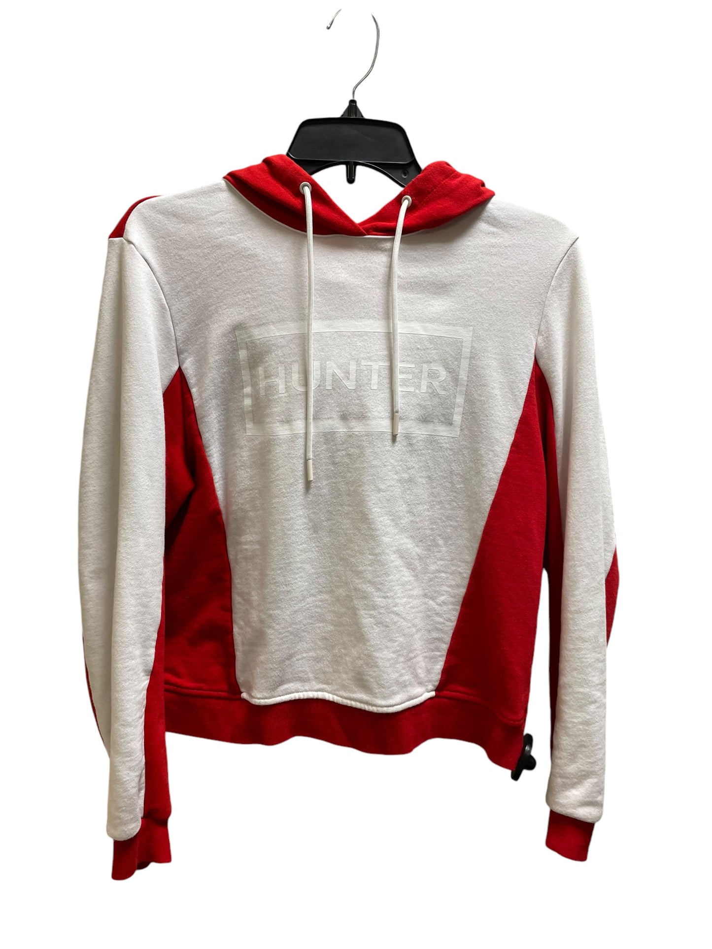 Sweatshirt Hoodie By Hunter In Red, Size: Xs