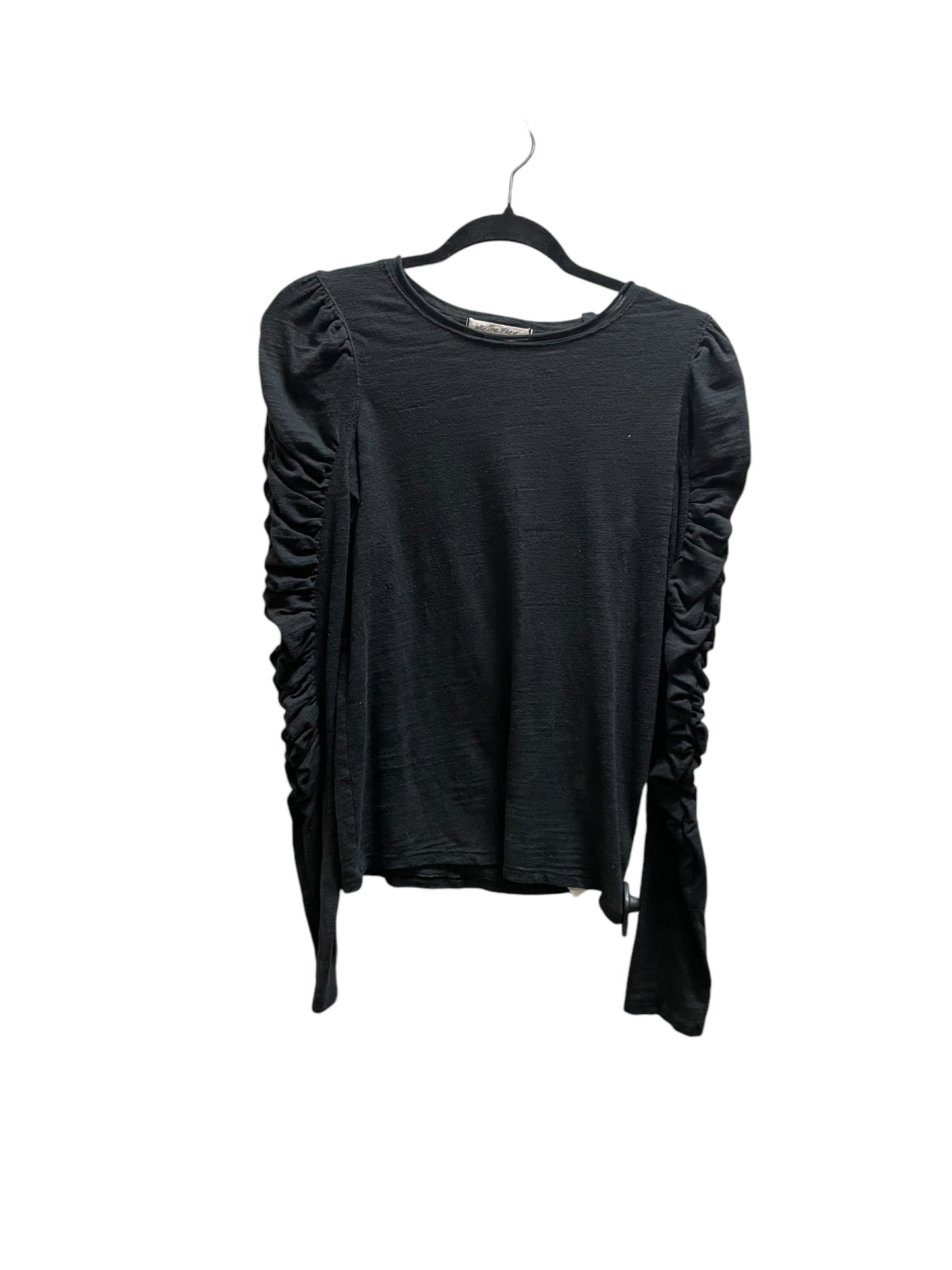 Top Long Sleeve By We The Free In Black, Size: S