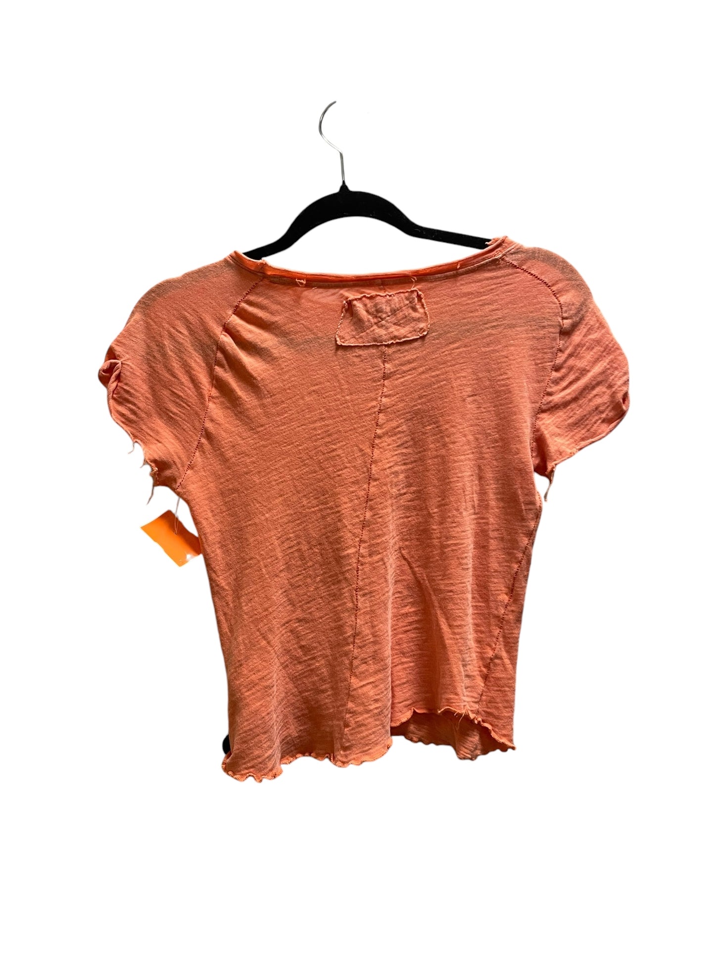 Top Short Sleeve By We The Free In Orange, Size: S