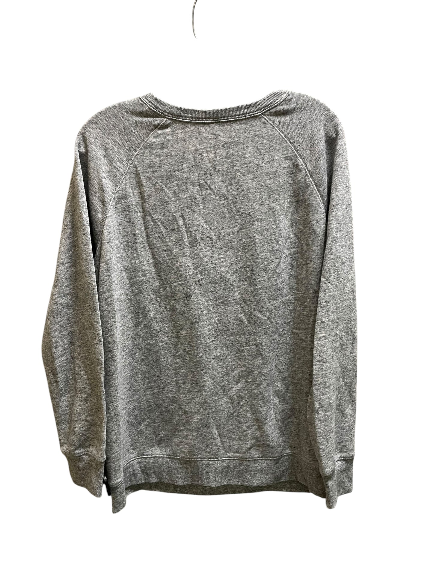 Sweatshirt Crewneck By Old Navy In Grey, Size: M