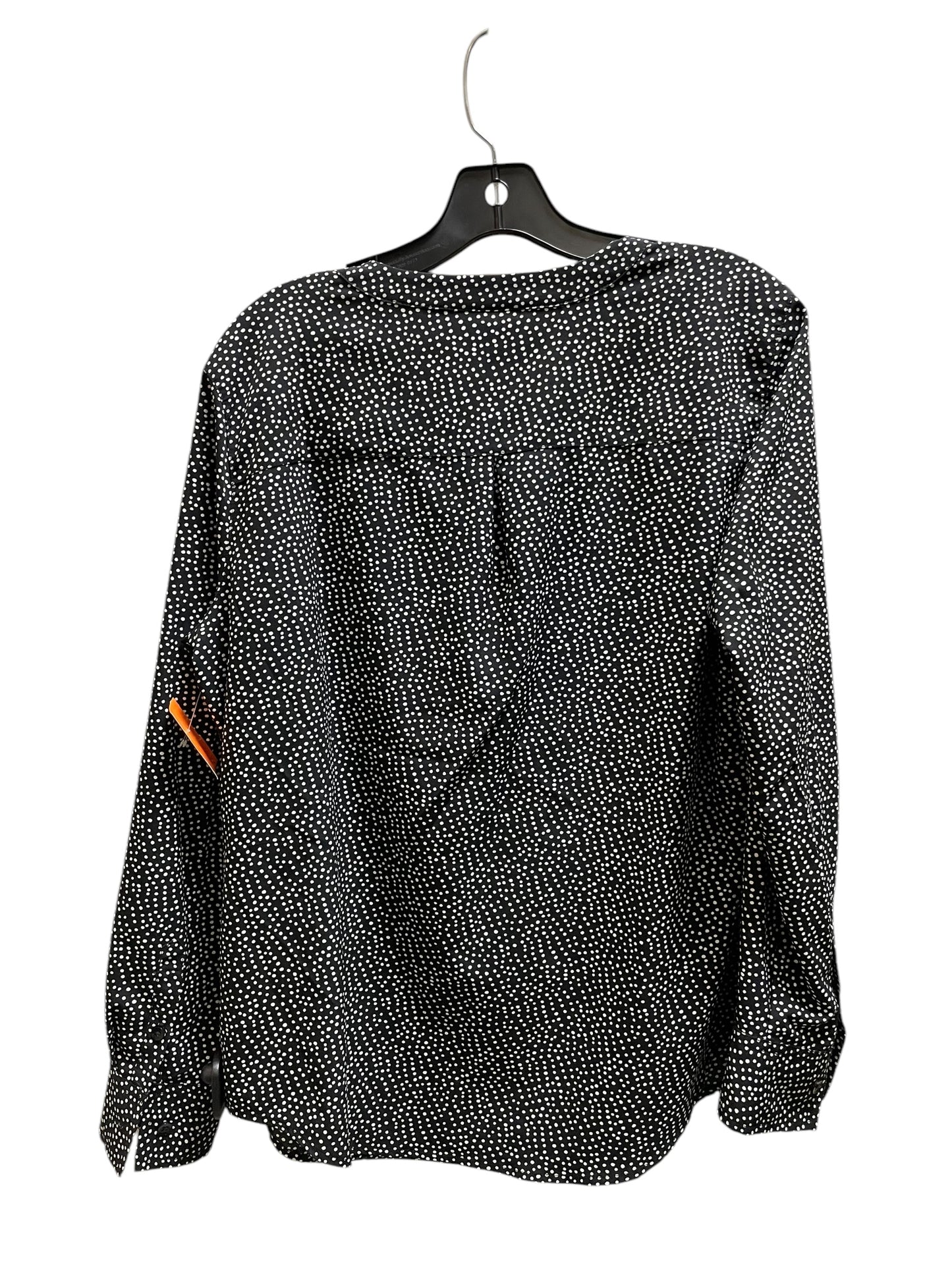 Top Long Sleeve By Pure Energy In Black, Size: Xl