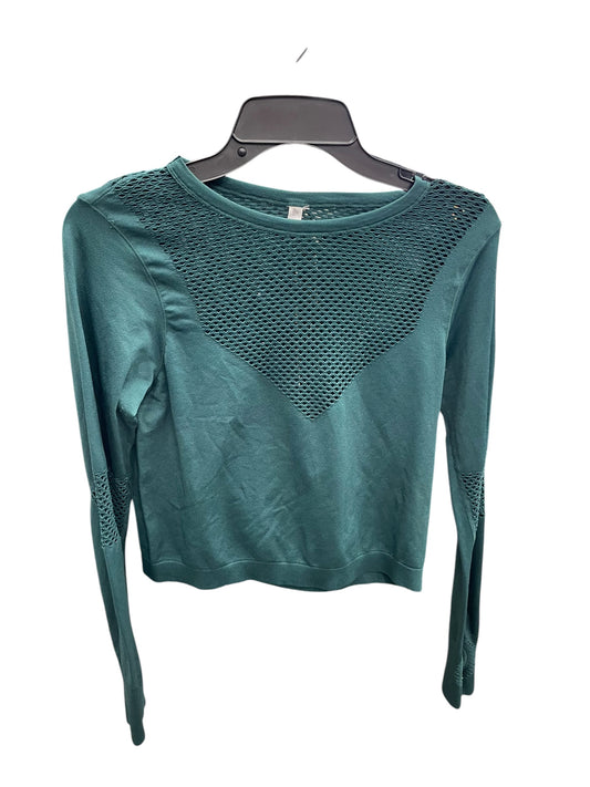 Top Long Sleeve By Clothes Mentor In Green, Size: S