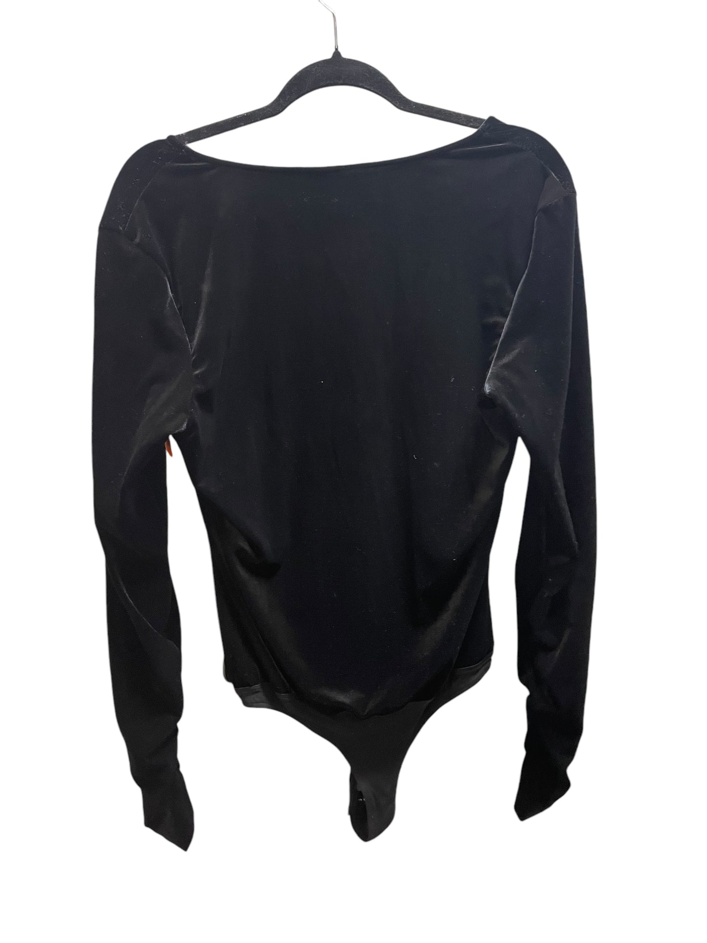 Bodysuit By Clothes Mentor In Black, Size: Xl