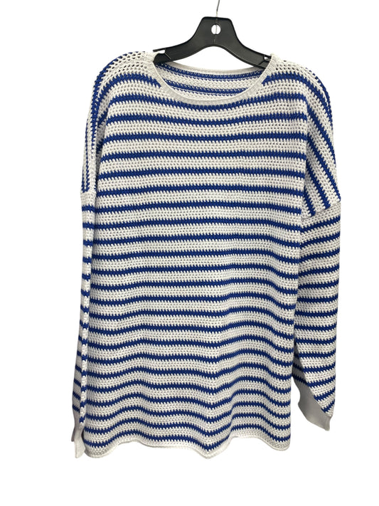 Sweater By Clothes Mentor In Blue, Size: Xl