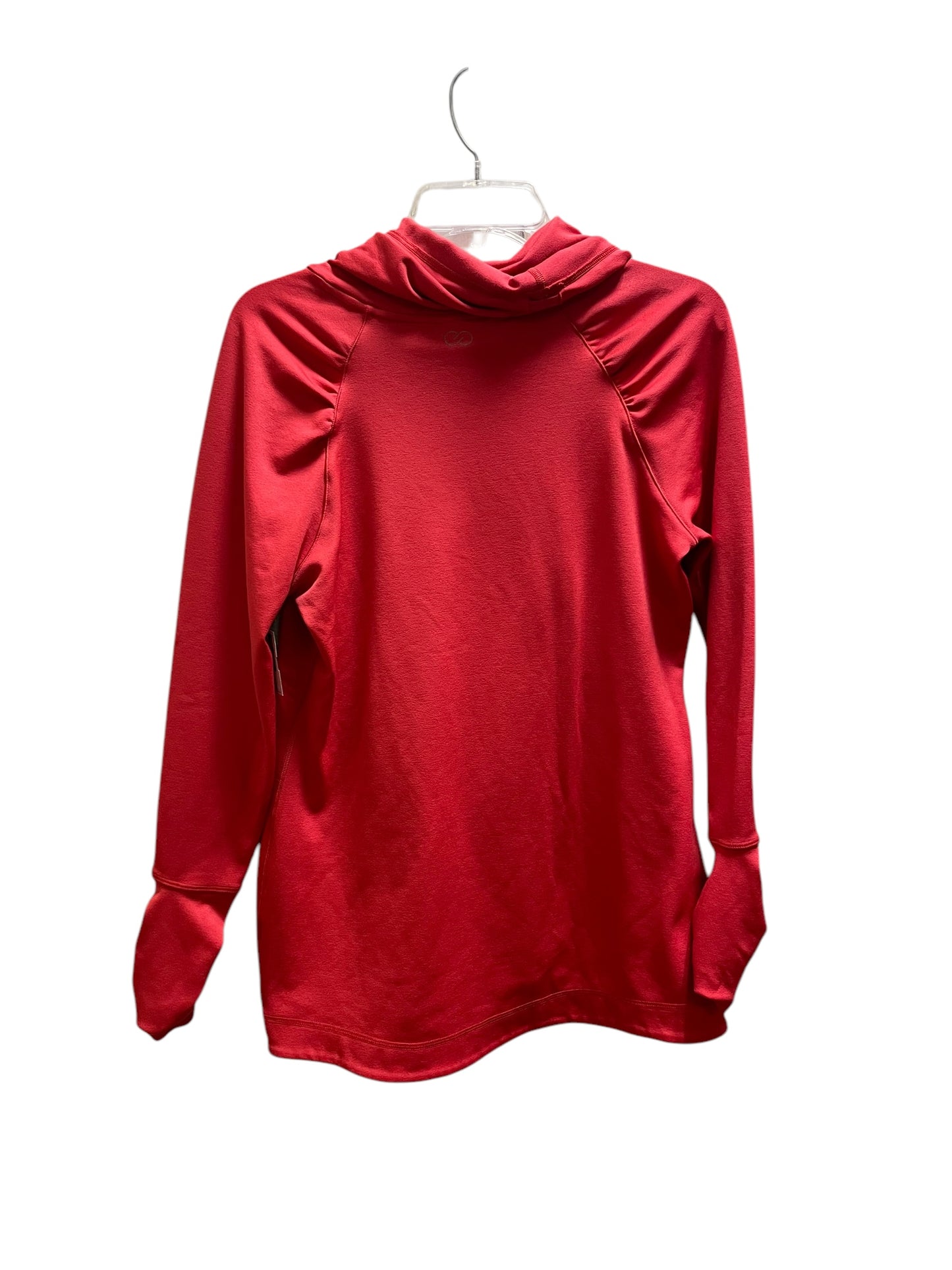 Athletic Jacket By Calia In Red, Size: L