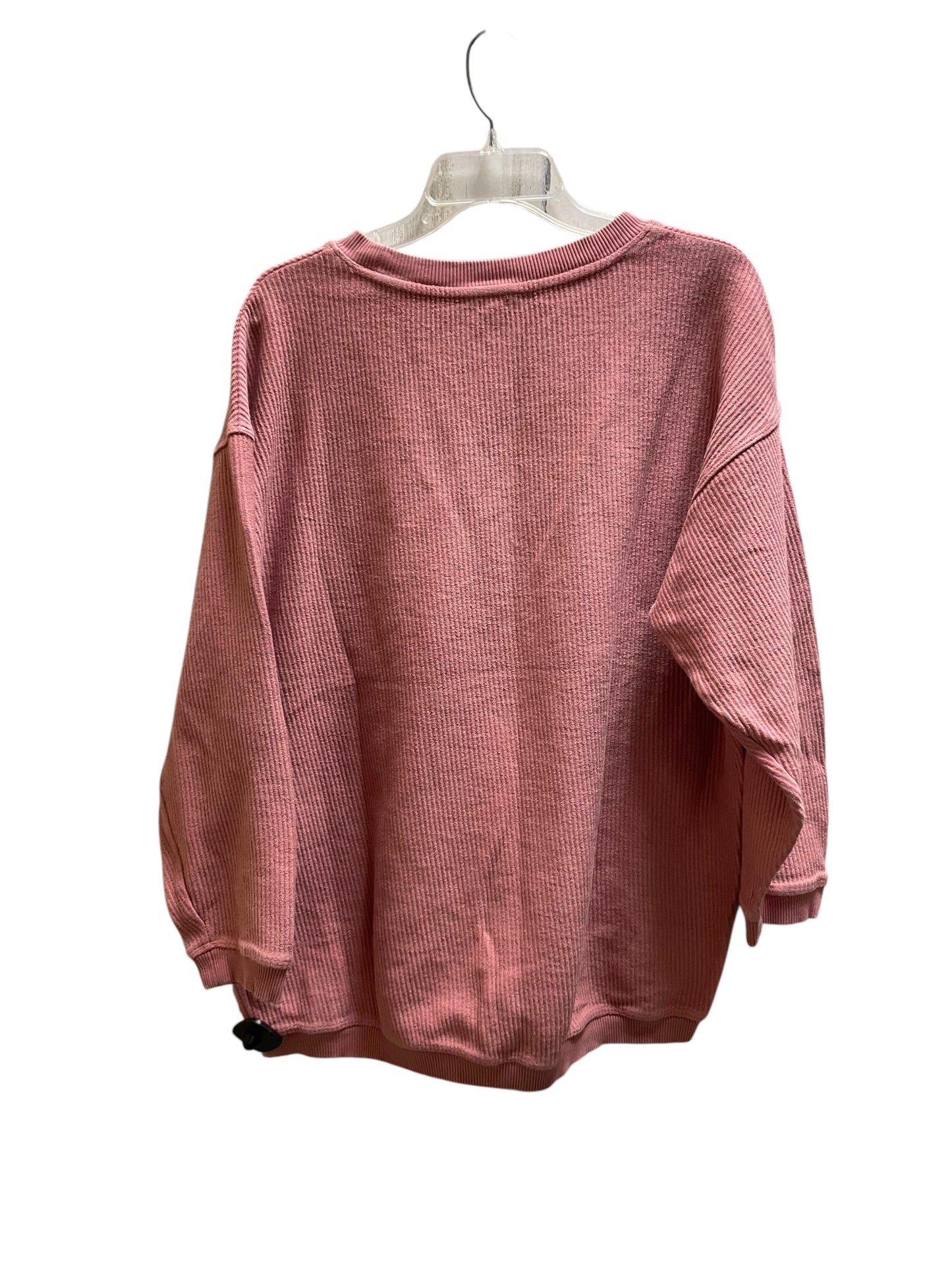 Sweatshirt Crewneck By Aerie In Pink, Size: S