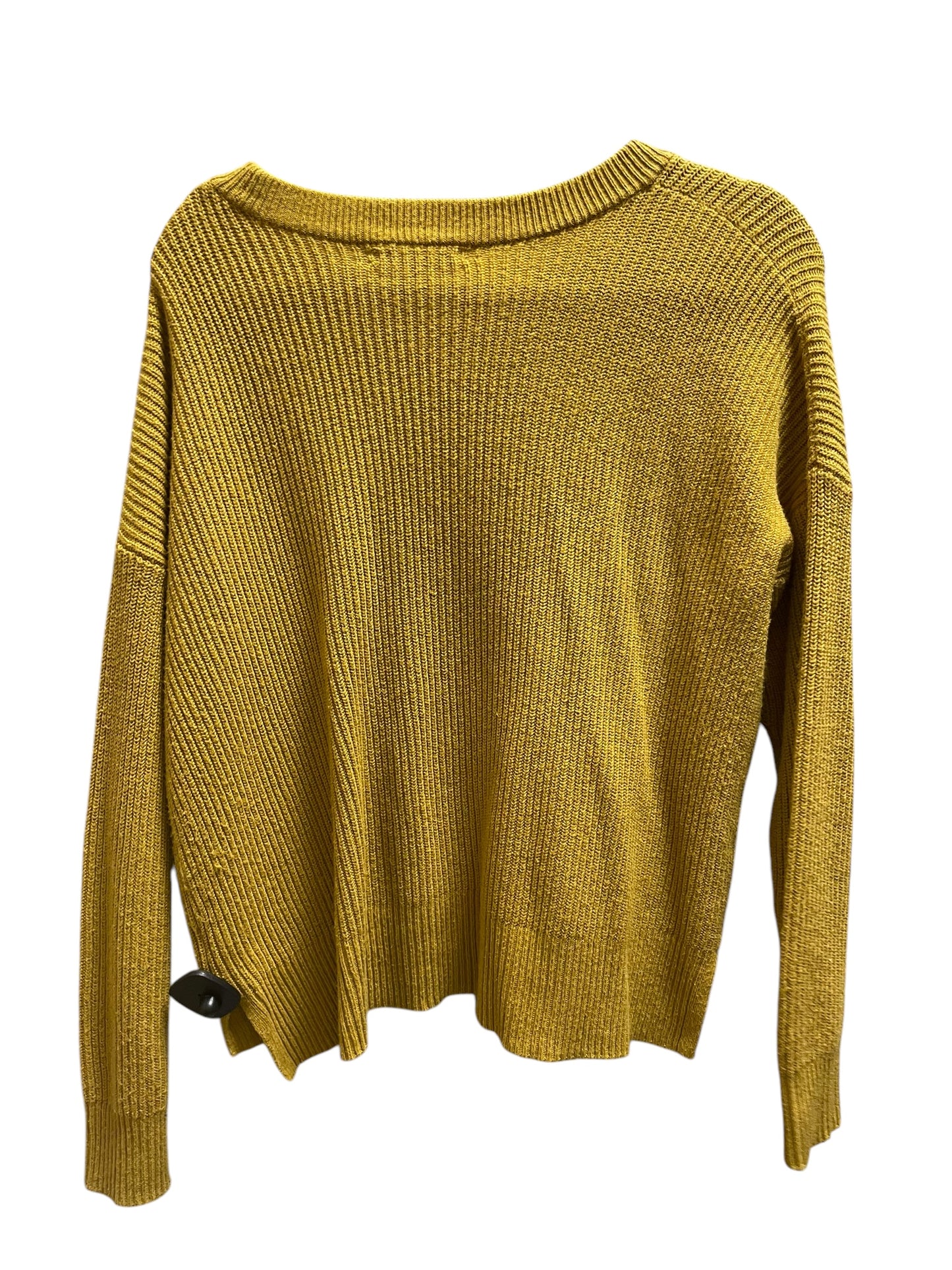 Sweater By Madewell In Yellow, Size: L