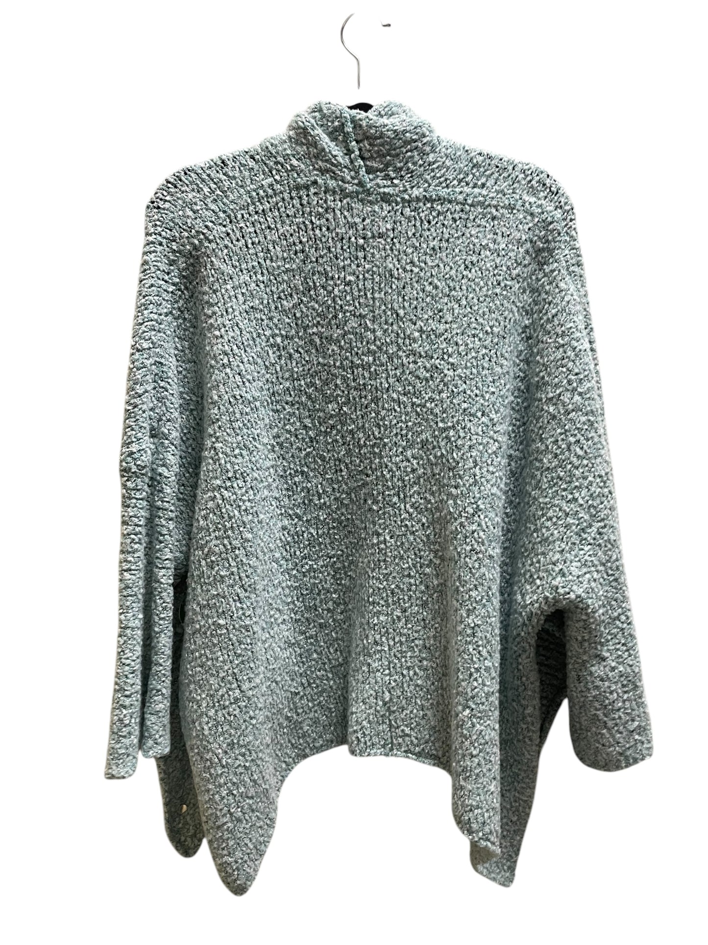 Sweater Cardigan By Free People In Blue, Size: Xxs