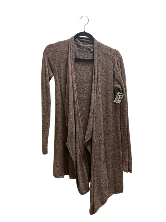 Sweater Cardigan By Barefoot Dreams In Brown, Size: M