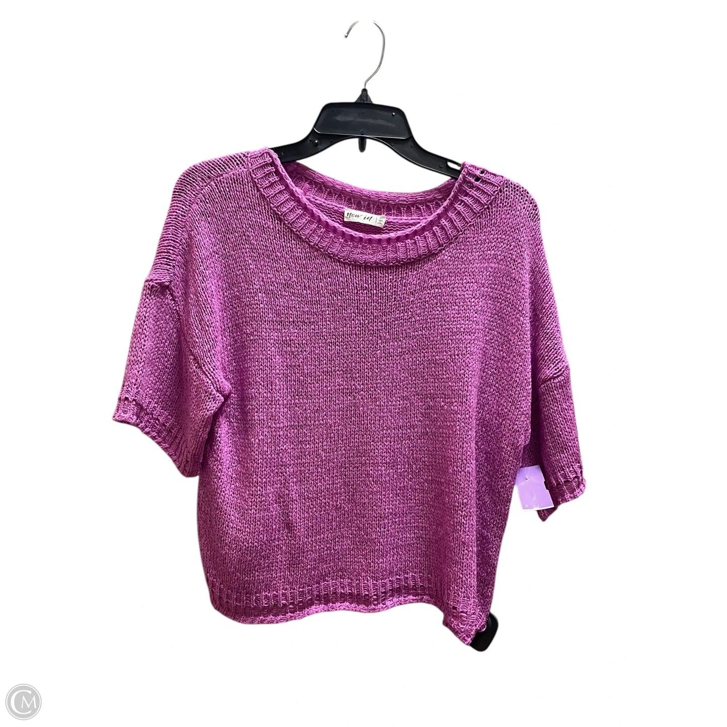 Top Short Sleeve By Clothes Mentor In Purple, Size: M