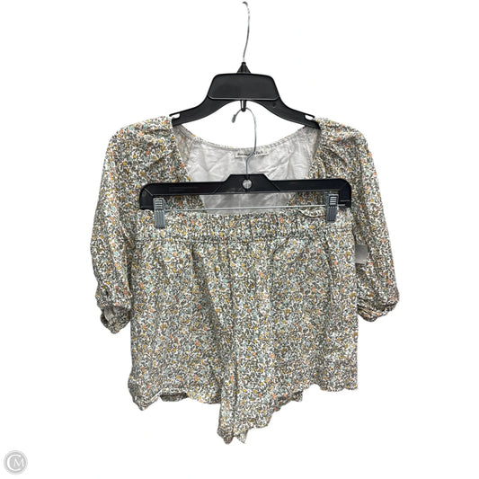 Shorts Set By Abercrombie And Fitch In Floral Print, Size: S