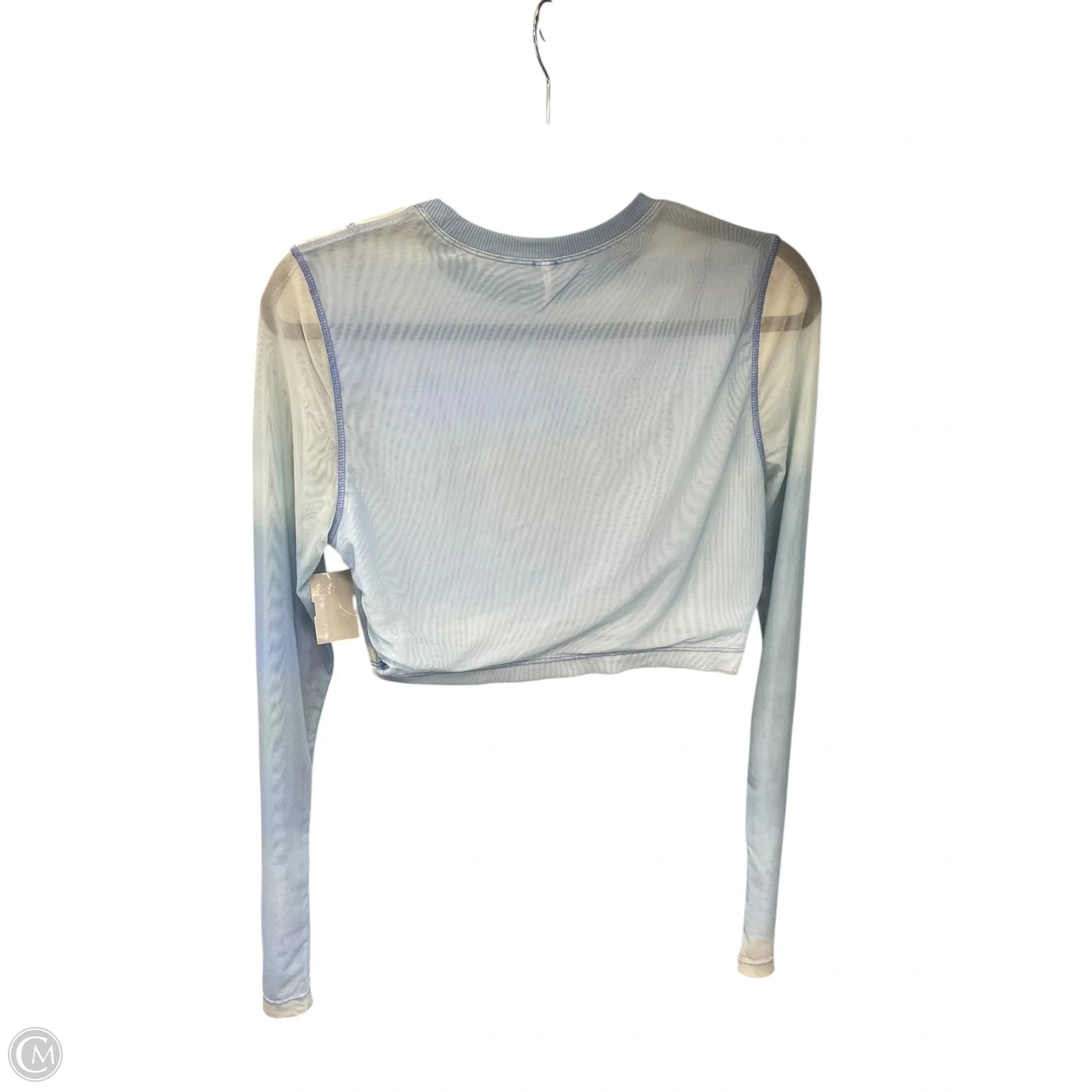 Top Long Sleeve By Free People In Blue, Size: M