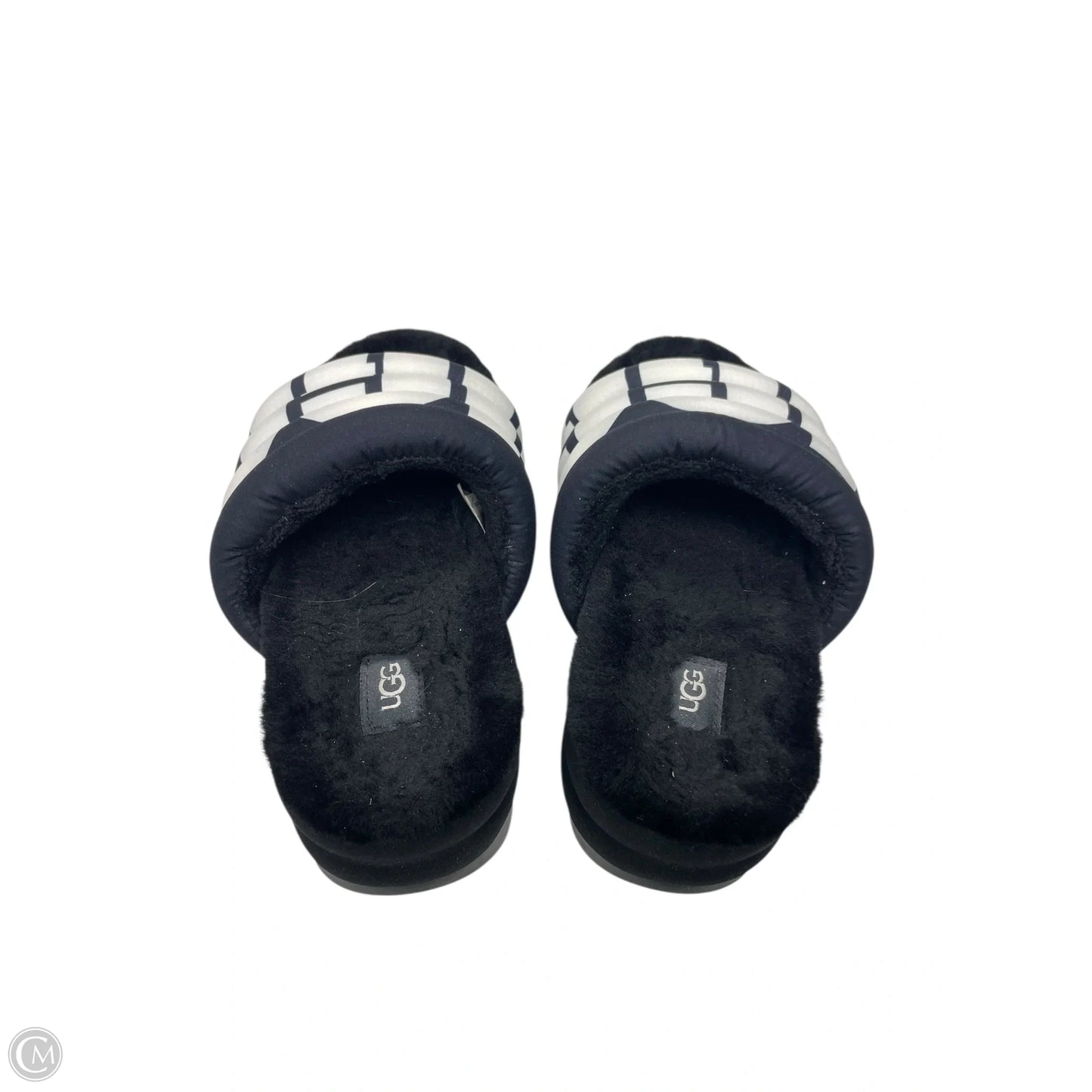 Sandals Designer By Ugg In Black, Size: 7
