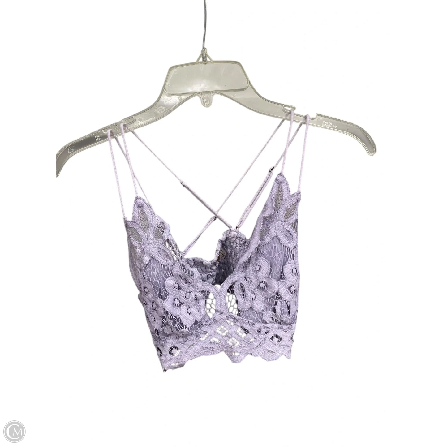Bralette By Free People In Purple, Size: Xs
