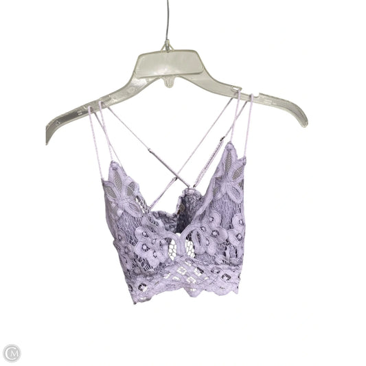 Bralette By Free People In Purple, Size: Xs