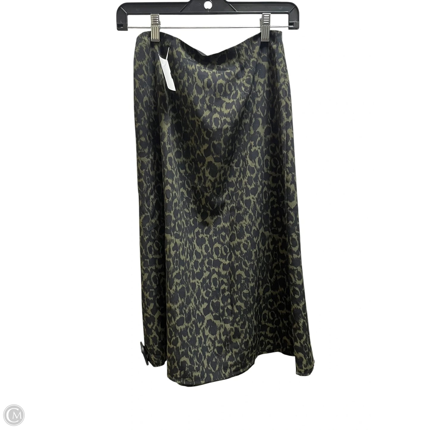 Skirt Designer By Halston In Green, Size: Xs