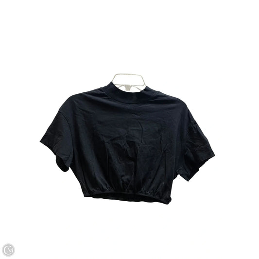 Top Short Sleeve By Alo In Black, Size: Xs